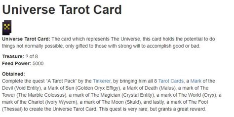 rotmg tarot cards|Part 1 of 3: The Universe Tarot card, the ultimate .